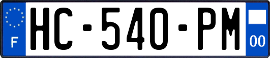 HC-540-PM