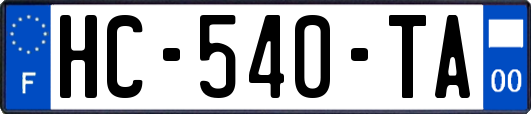 HC-540-TA