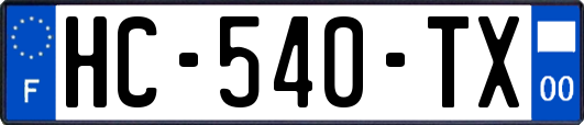 HC-540-TX