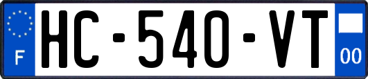 HC-540-VT