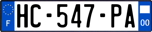HC-547-PA