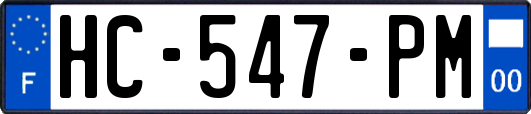 HC-547-PM