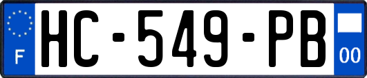 HC-549-PB