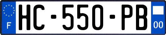 HC-550-PB