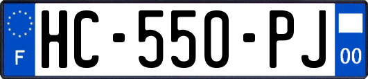 HC-550-PJ