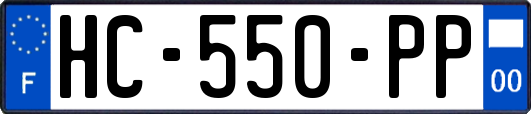 HC-550-PP