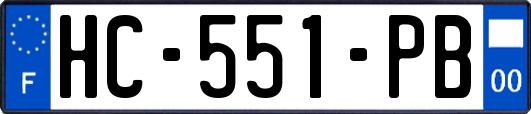 HC-551-PB