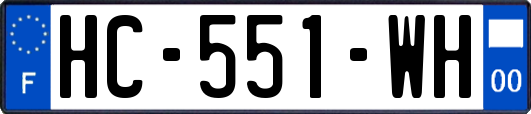 HC-551-WH