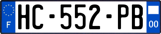 HC-552-PB