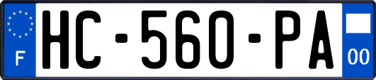 HC-560-PA