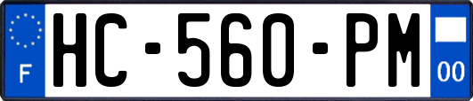 HC-560-PM