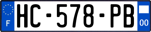 HC-578-PB