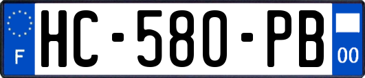 HC-580-PB