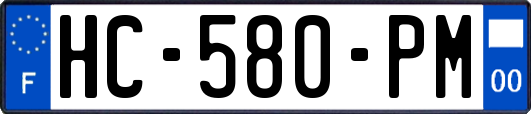 HC-580-PM