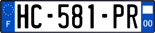 HC-581-PR