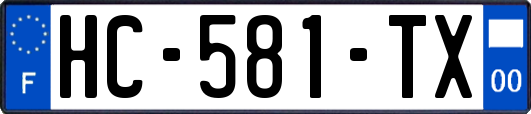 HC-581-TX