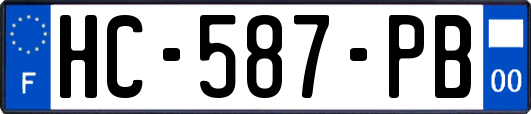 HC-587-PB