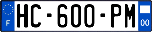 HC-600-PM