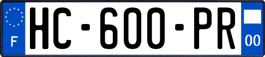 HC-600-PR