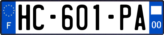 HC-601-PA