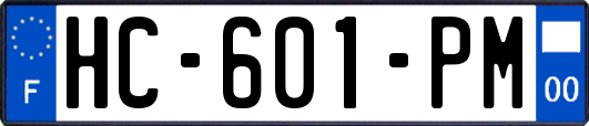 HC-601-PM