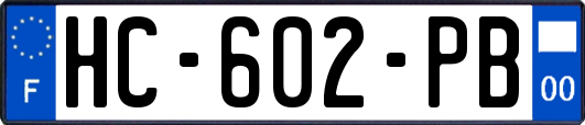 HC-602-PB