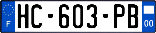 HC-603-PB