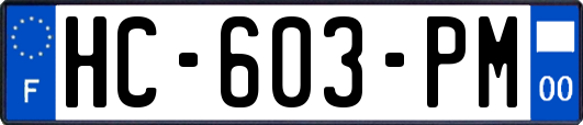 HC-603-PM