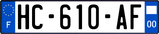 HC-610-AF