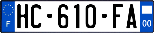 HC-610-FA