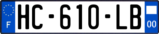 HC-610-LB