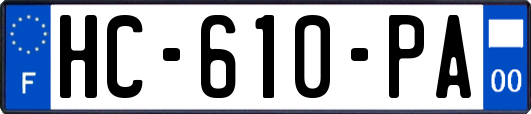 HC-610-PA