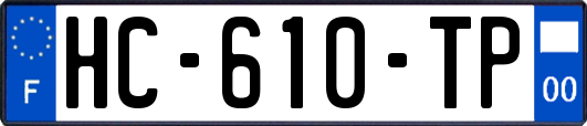 HC-610-TP