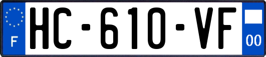 HC-610-VF