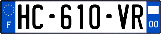HC-610-VR