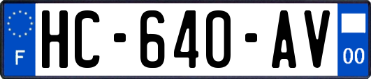 HC-640-AV
