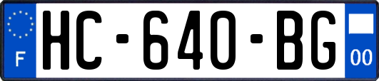 HC-640-BG