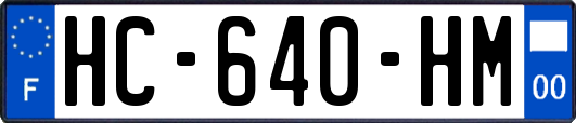 HC-640-HM