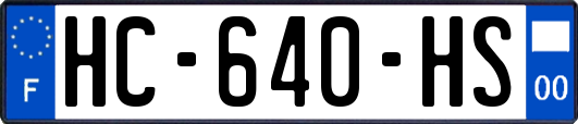 HC-640-HS