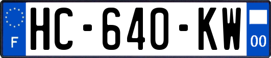 HC-640-KW