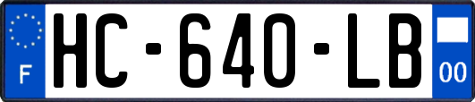 HC-640-LB