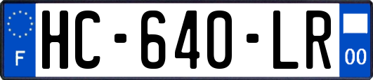 HC-640-LR