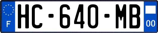 HC-640-MB