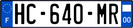 HC-640-MR