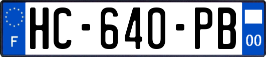 HC-640-PB