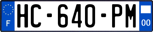 HC-640-PM