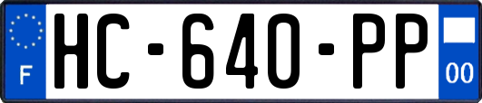 HC-640-PP