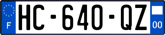 HC-640-QZ