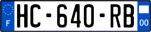 HC-640-RB