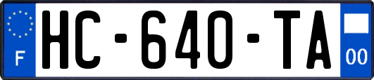 HC-640-TA